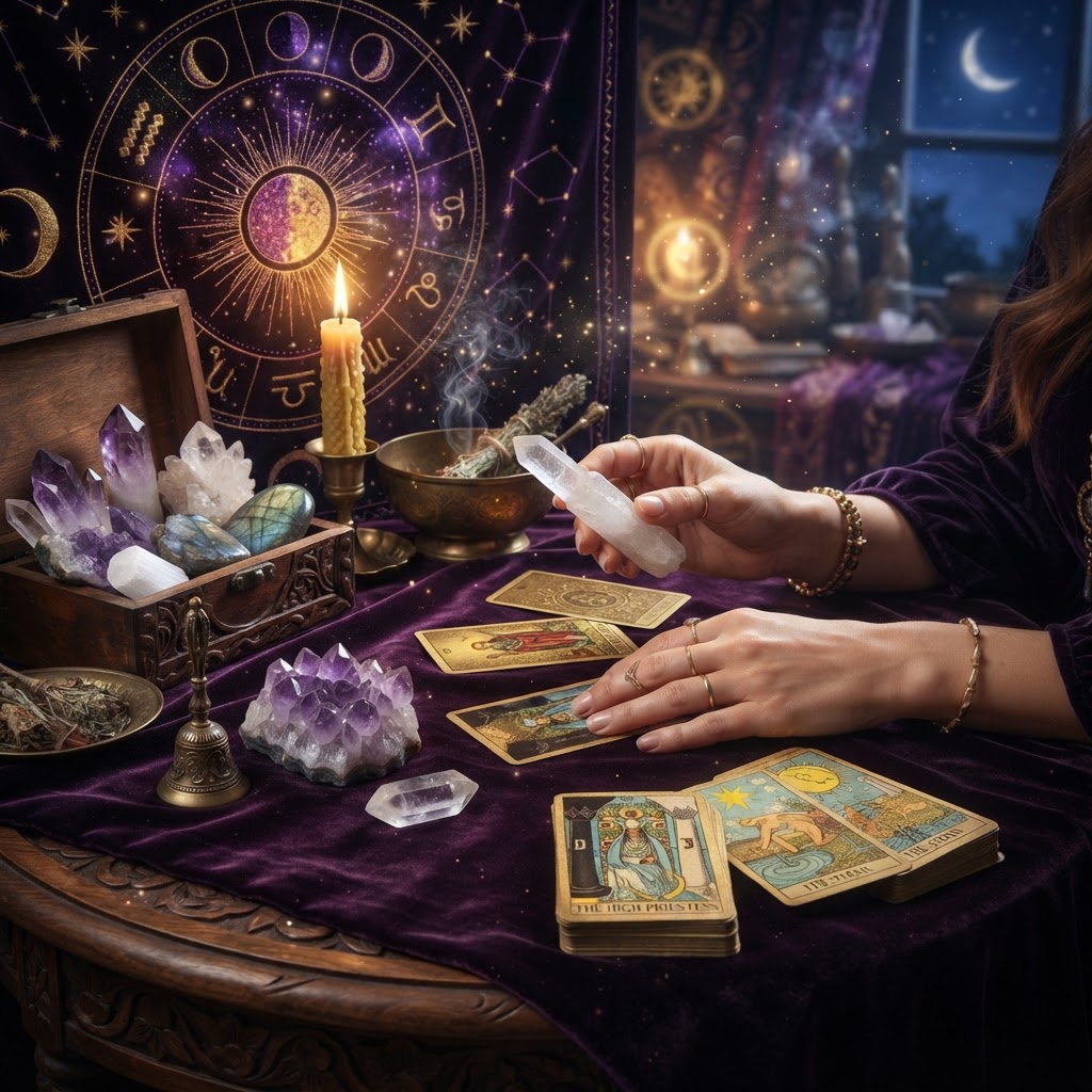 Cristaux et Voyance : Comment amplifier vos lectures divinatoires