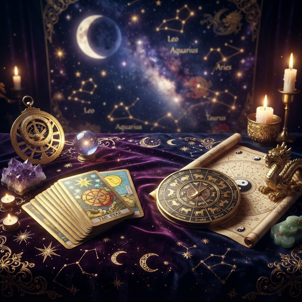 Astrologie Chinoise vs Occidentale : Comprendre votre destinée par les astres