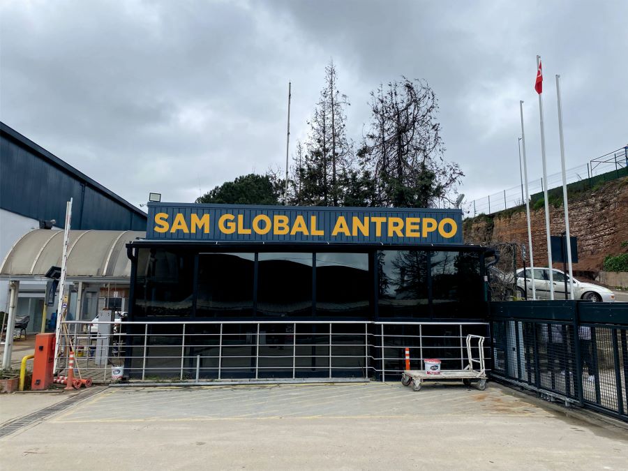 SAM Global Antrepo giriş