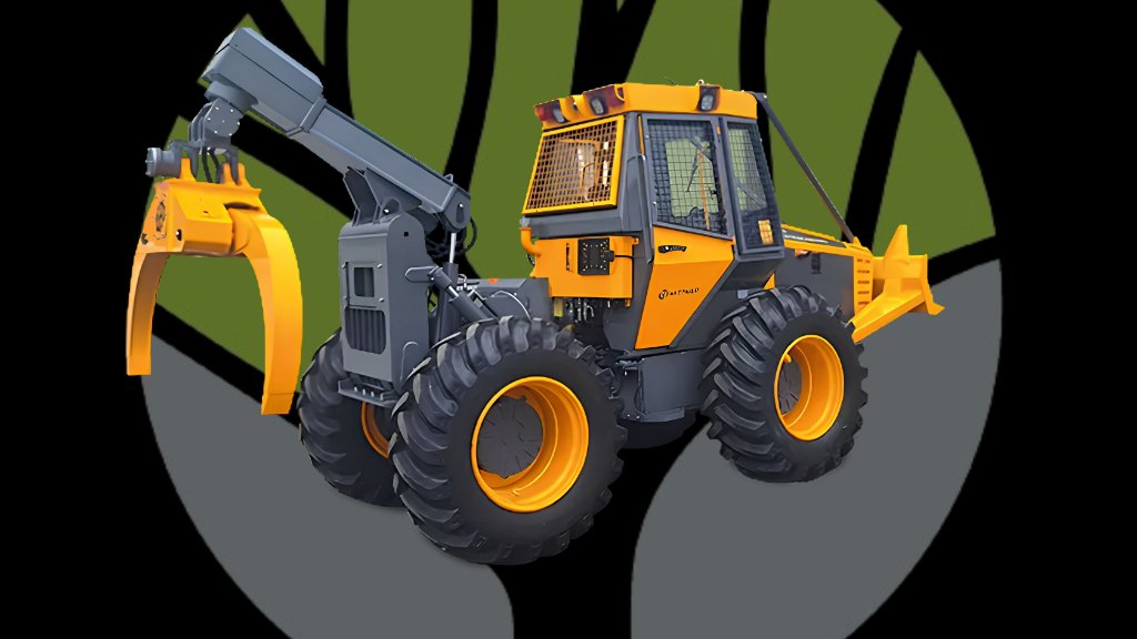 Kompakter Rückeschlepper