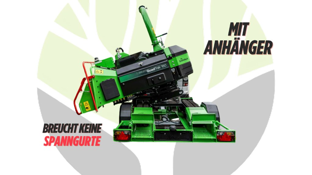 GreenMech QuadTrak 160D Raupenhäcksler Spezial