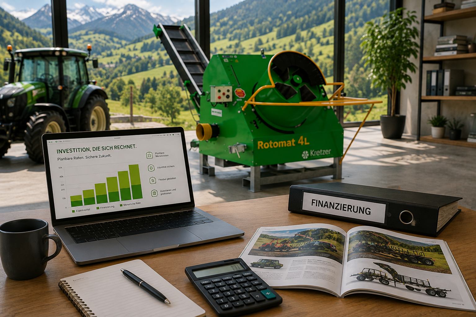 Finanzierung – Maschineninvestition