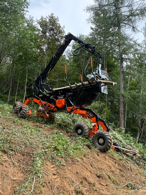 Forsttechnik im Einsatz