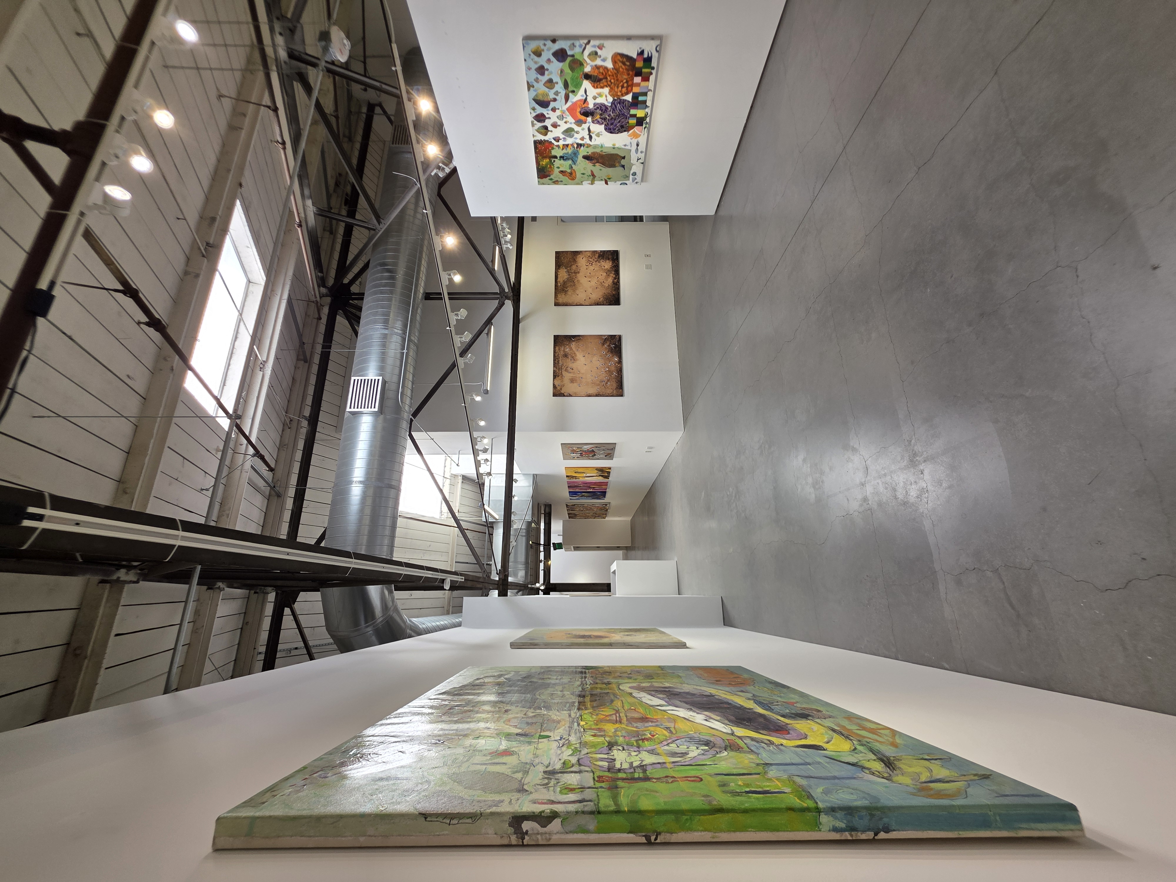 Unfinished Lines — installation view, AOCA gallery, Minnesota Street Project, San Francisco