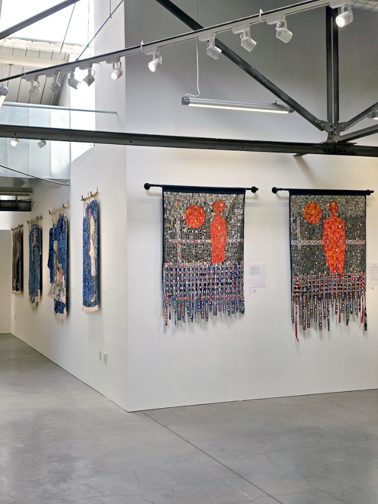 Contemporary African art artwork sculpture painting exhibition AOCA gallery San Francisco