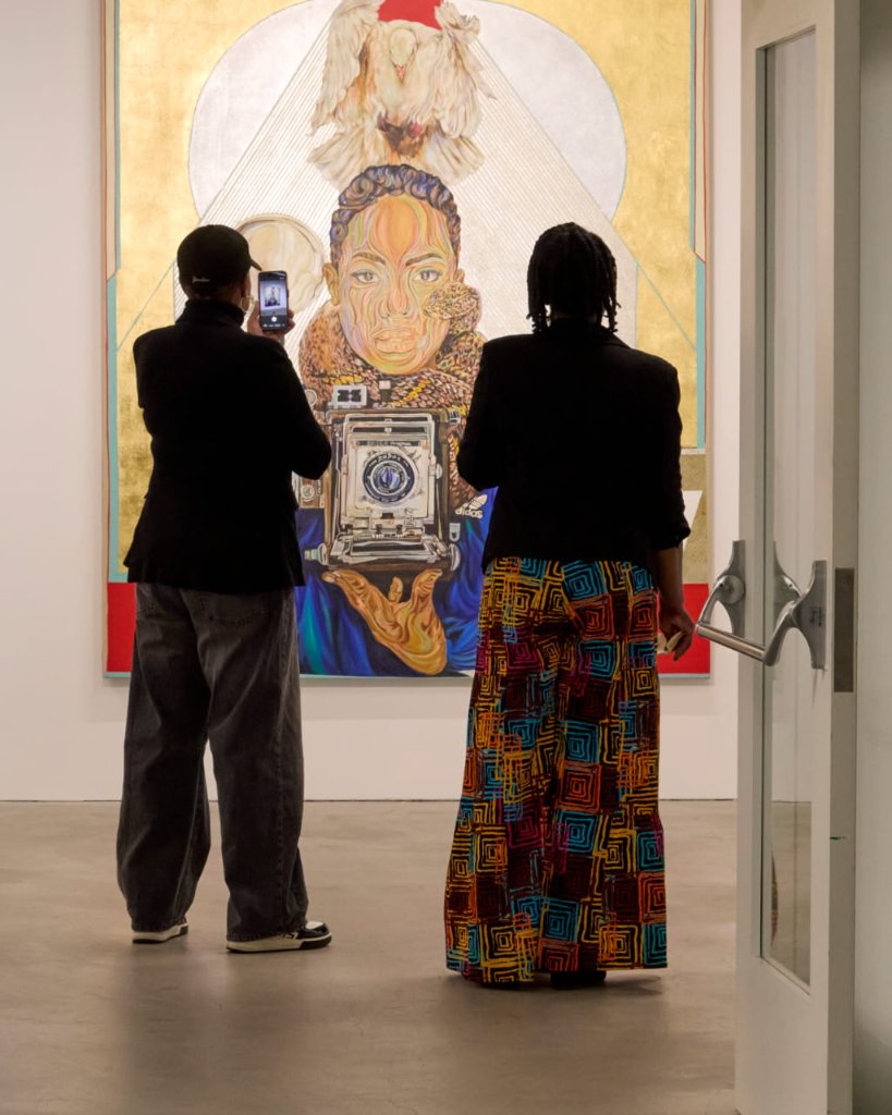 AOCA contemporary African art gallery interior San Francisco Dogpatch Minnesota Street Project