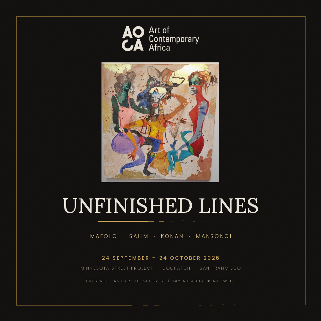 Unfinished Lines — Exhibition at AOCA contemporary African art gallery