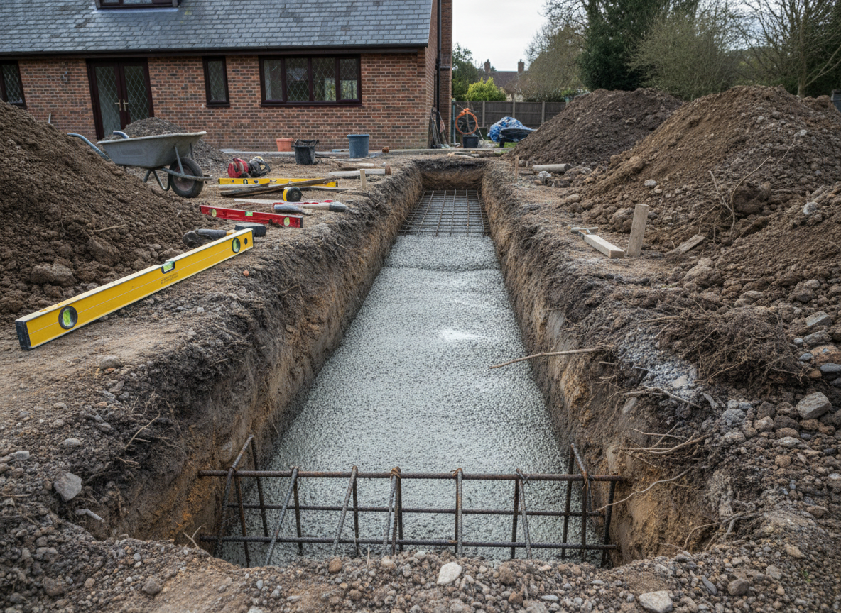 Foundation groundworks