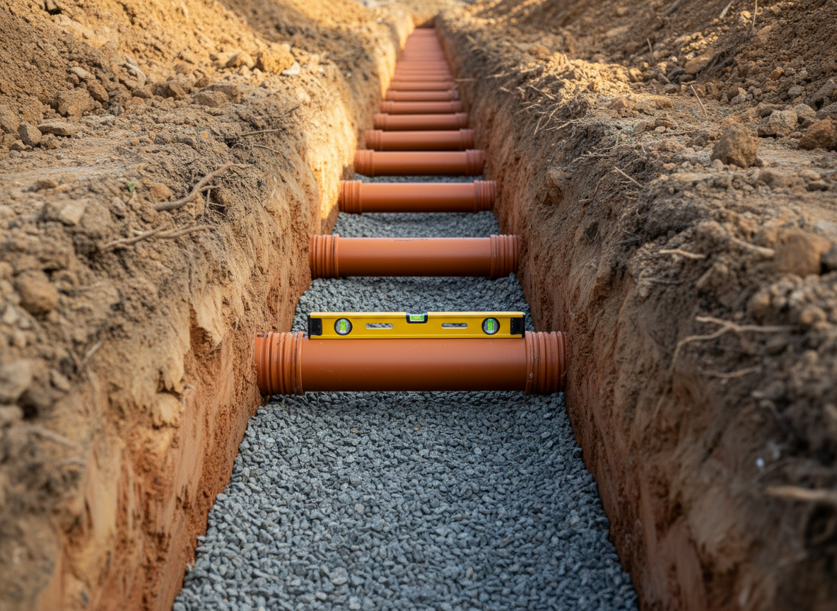Drainage installation