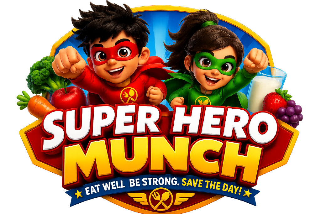SuperHero Munch — Eat Well. Be Strong. Save the Day!