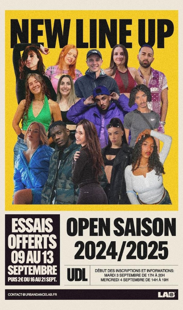 New Line Up - Open Saison 2024/2025