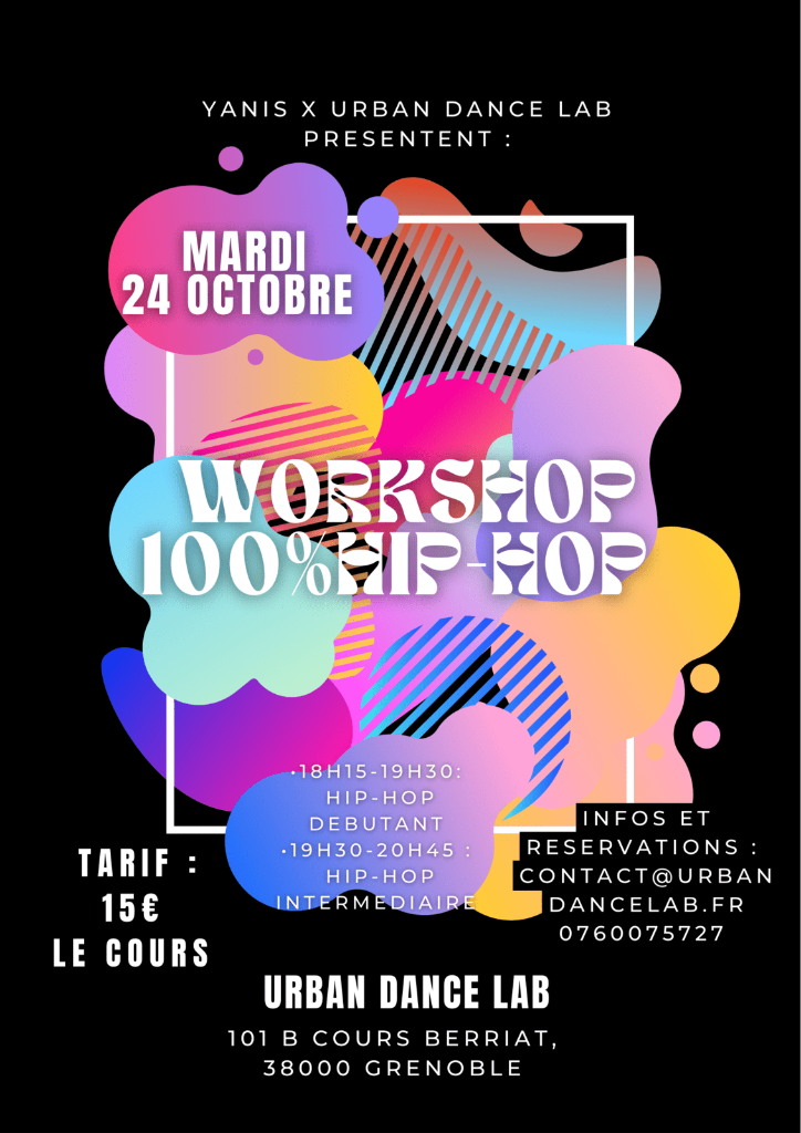 Workshop 100% Hip-Hop avec Yanis