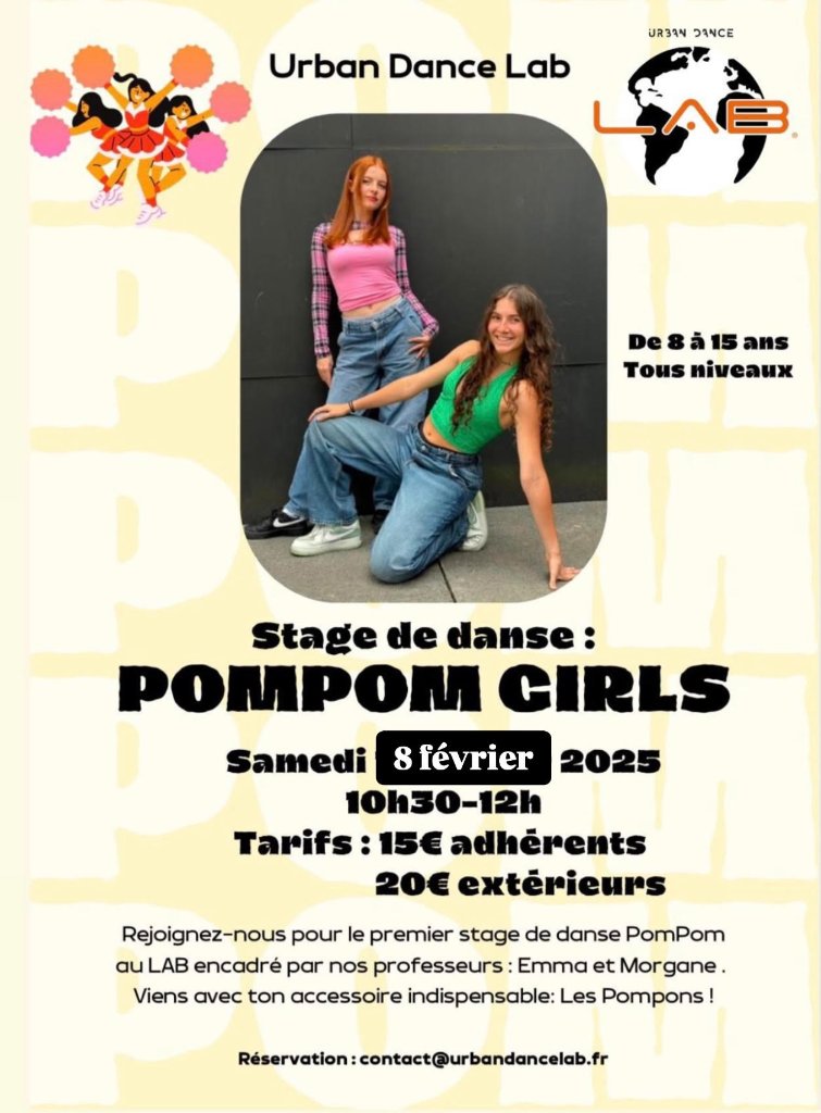 Stage PomPom Girls