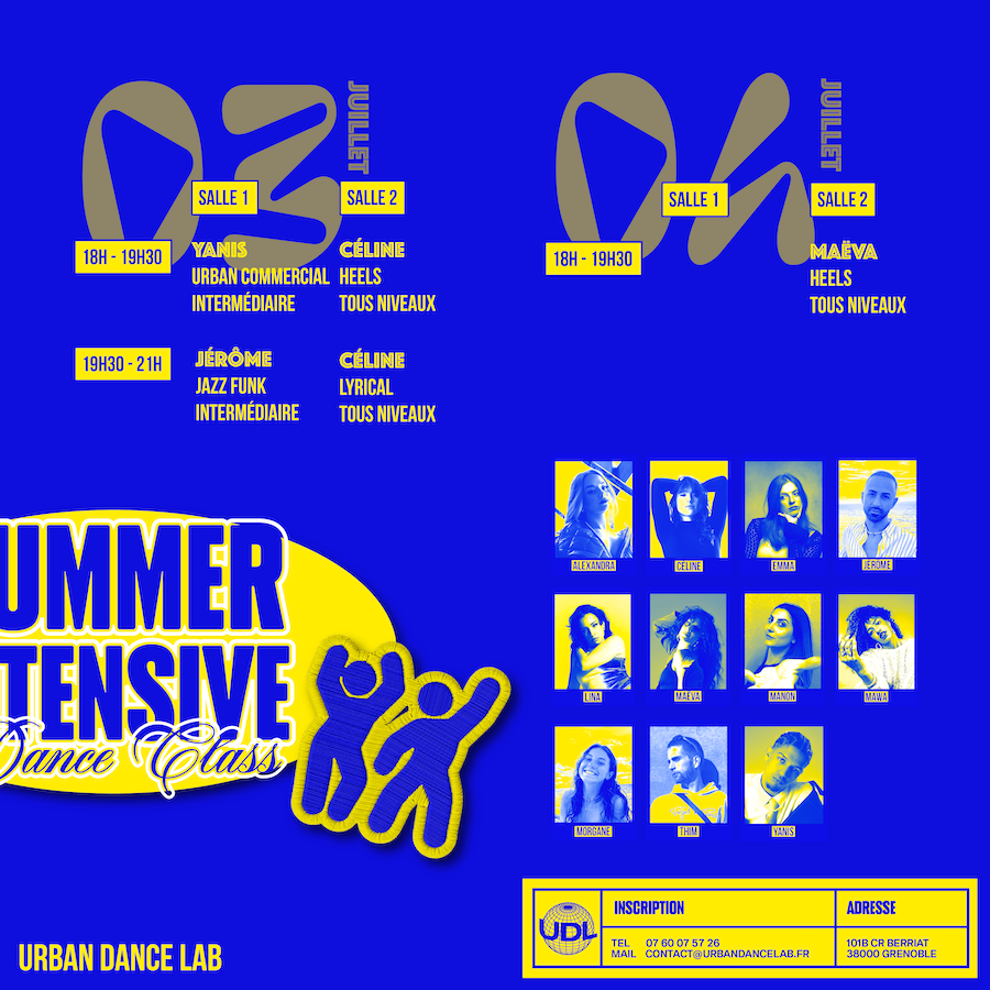 Summer Intensive - 30 juin au 1er juillet