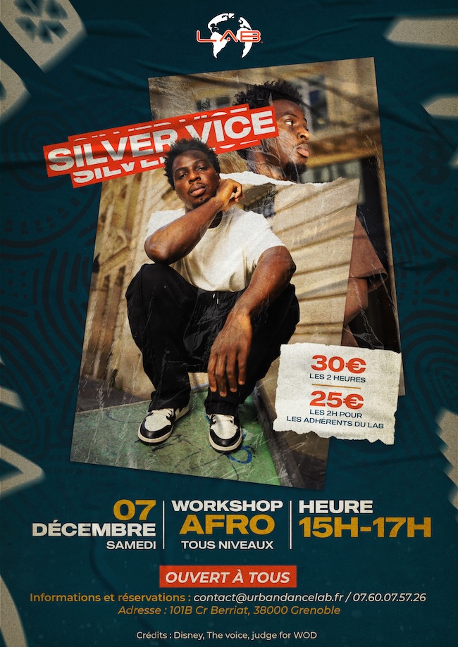 Workshop Afro avec Silver Vice