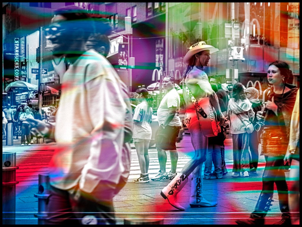 The Naked Cowboy, Times Square
