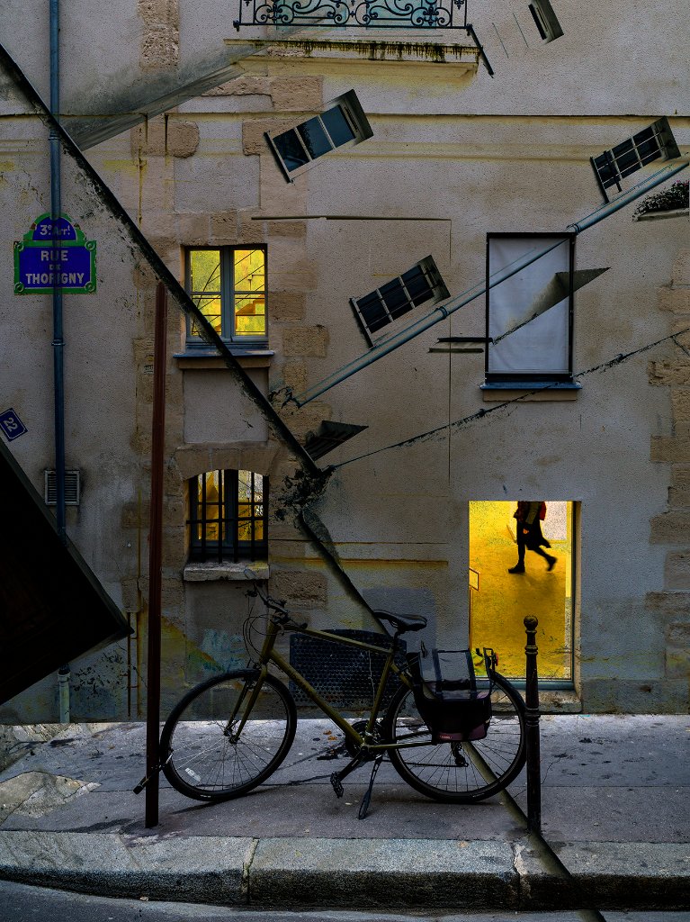 Bicycle near Window