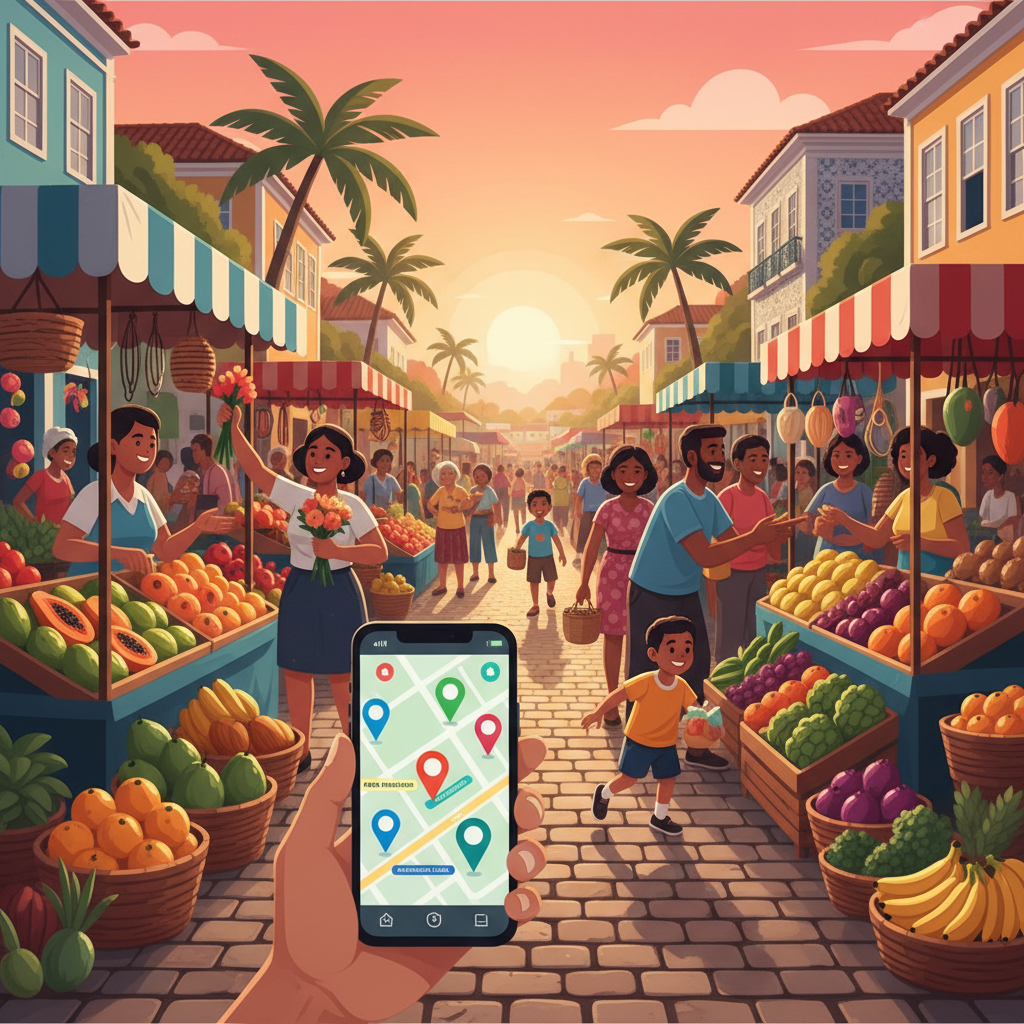 Feirão do Bairro - marketplace de bairro com retirada a pé, sem frete