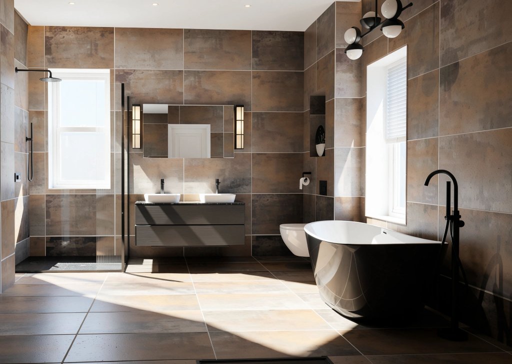 Industrial Bathroom Suite
