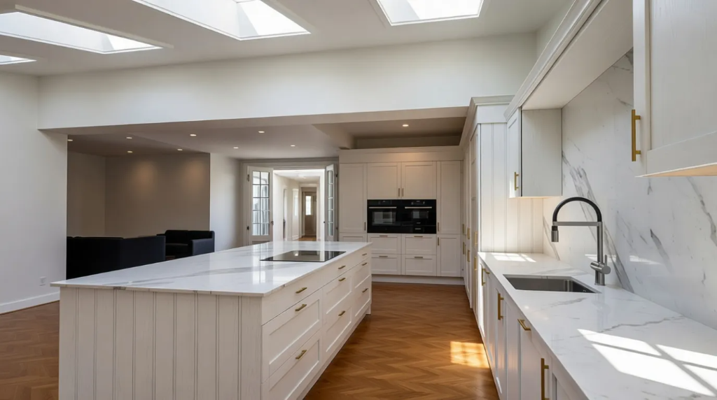 Bespoke contemporary kitchen design by CKD Ltd