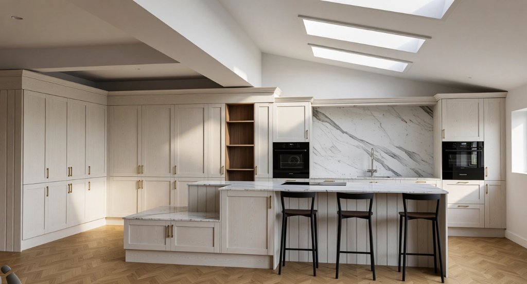 Contemporary Shaker Kitchen