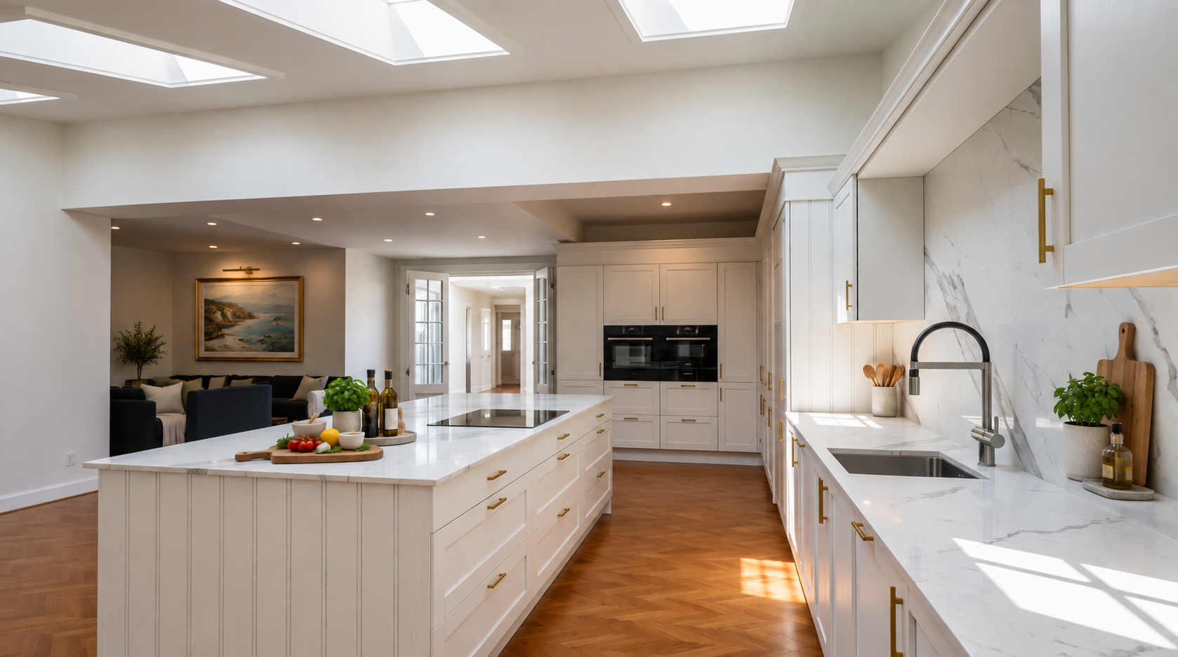 Bespoke contemporary kitchen design by CKD Ltd