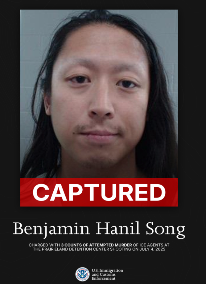 Benjamin Hanil Song ICE CAPTURED poster