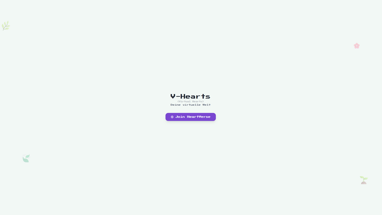 Virtual Hearts template preview
