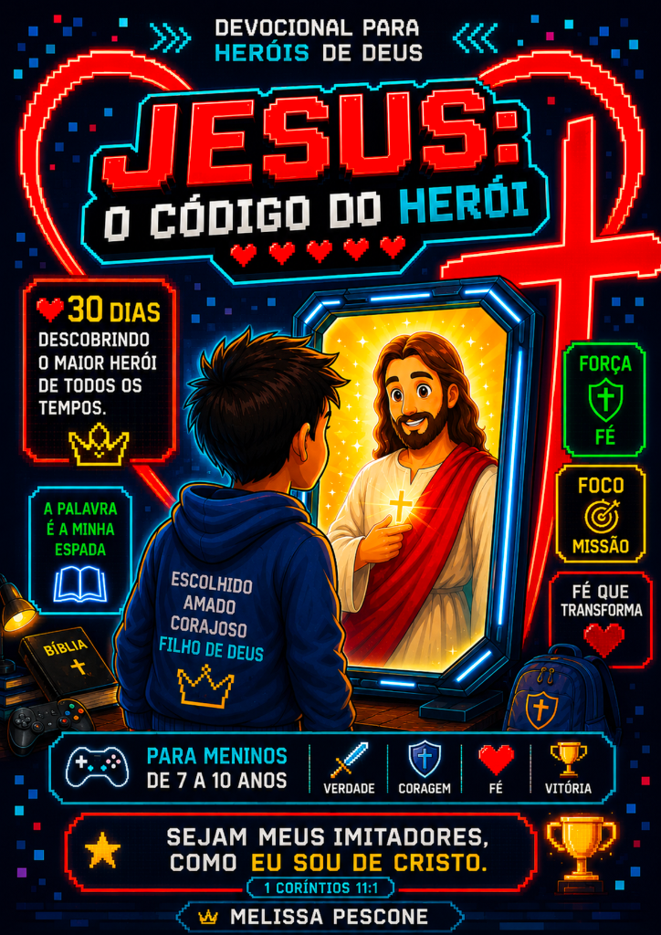 Capa do devocional Jesus: O Código do Herói