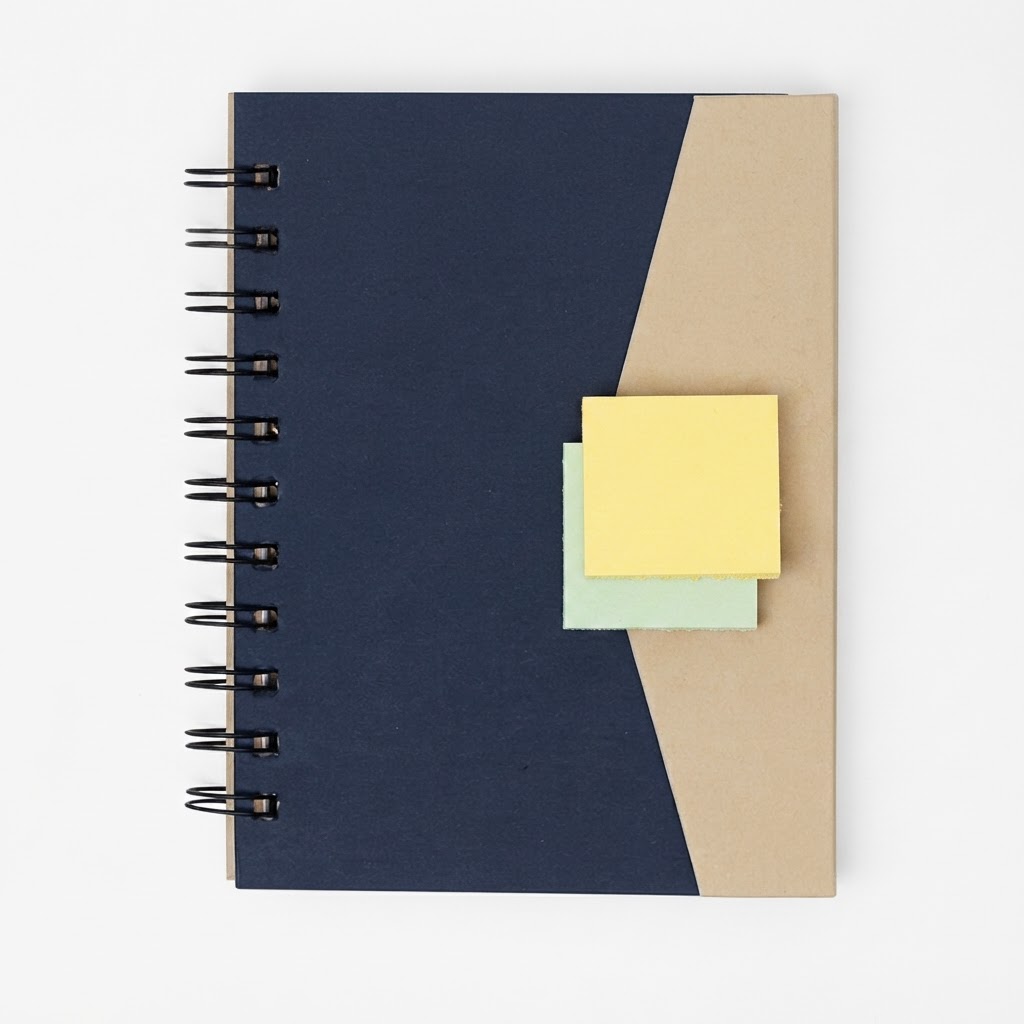 Caderno Ecológico com Autoadesivos
