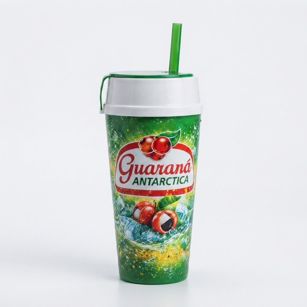 COPO 550 ML COM TAMPA PORTA SNACKS IN MOLD LABEL