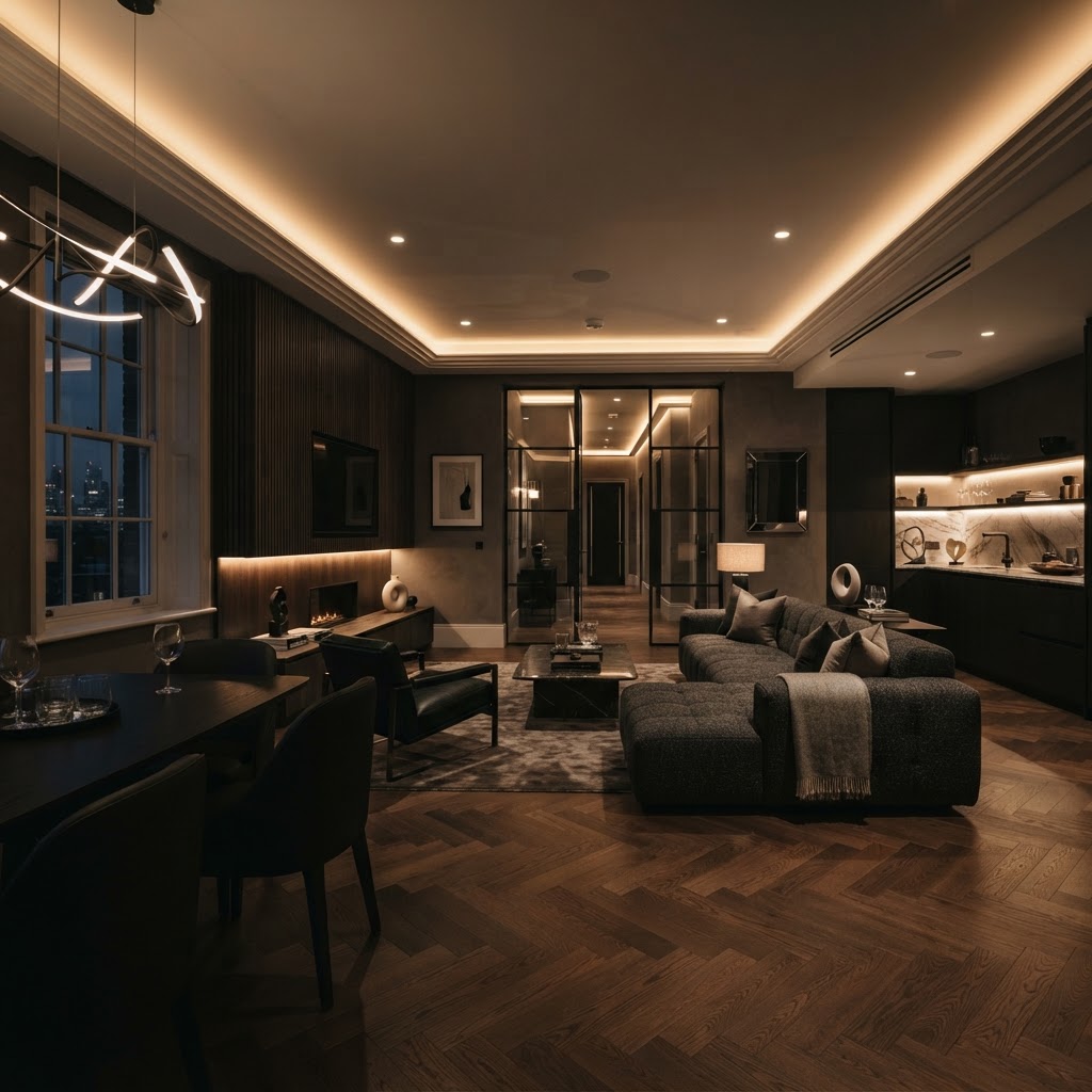 Integrated Lighting & LED Features