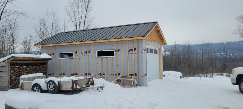 Tuff-Rib steel installation 5