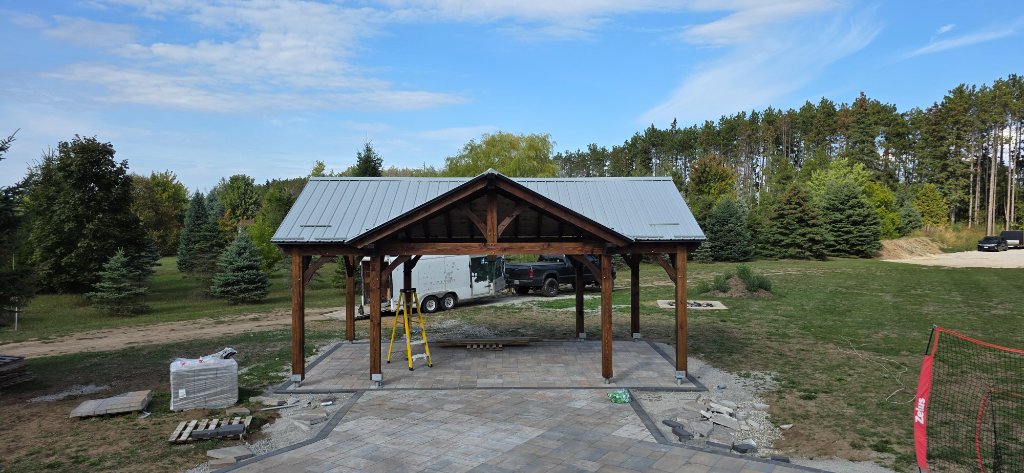 Tuff-Rib steel installation 8