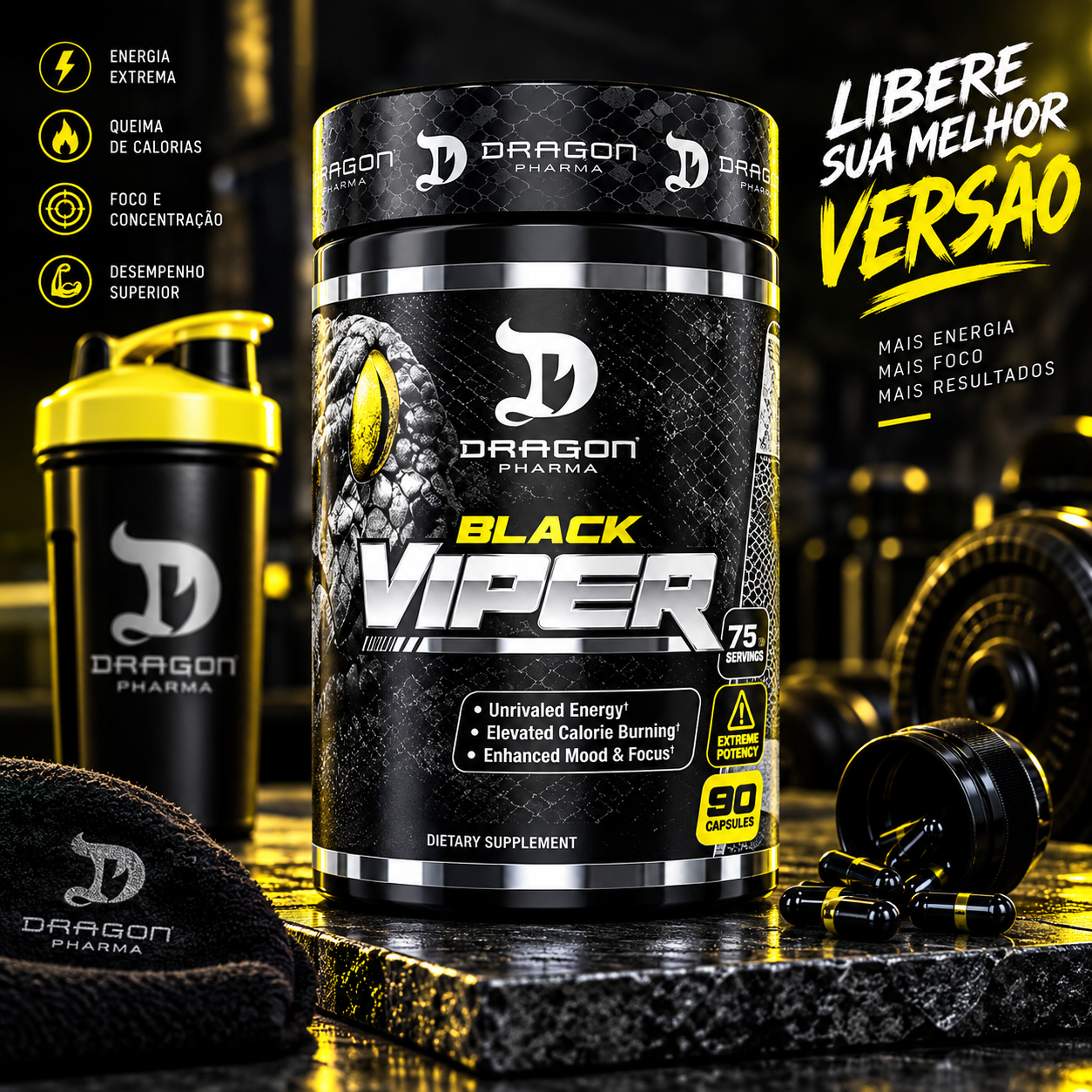 Dragon Pharma Black VIP 75mg