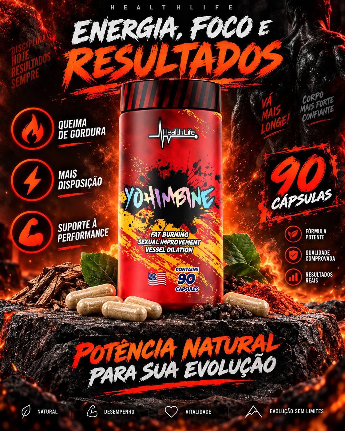 Yohimbine 90cps