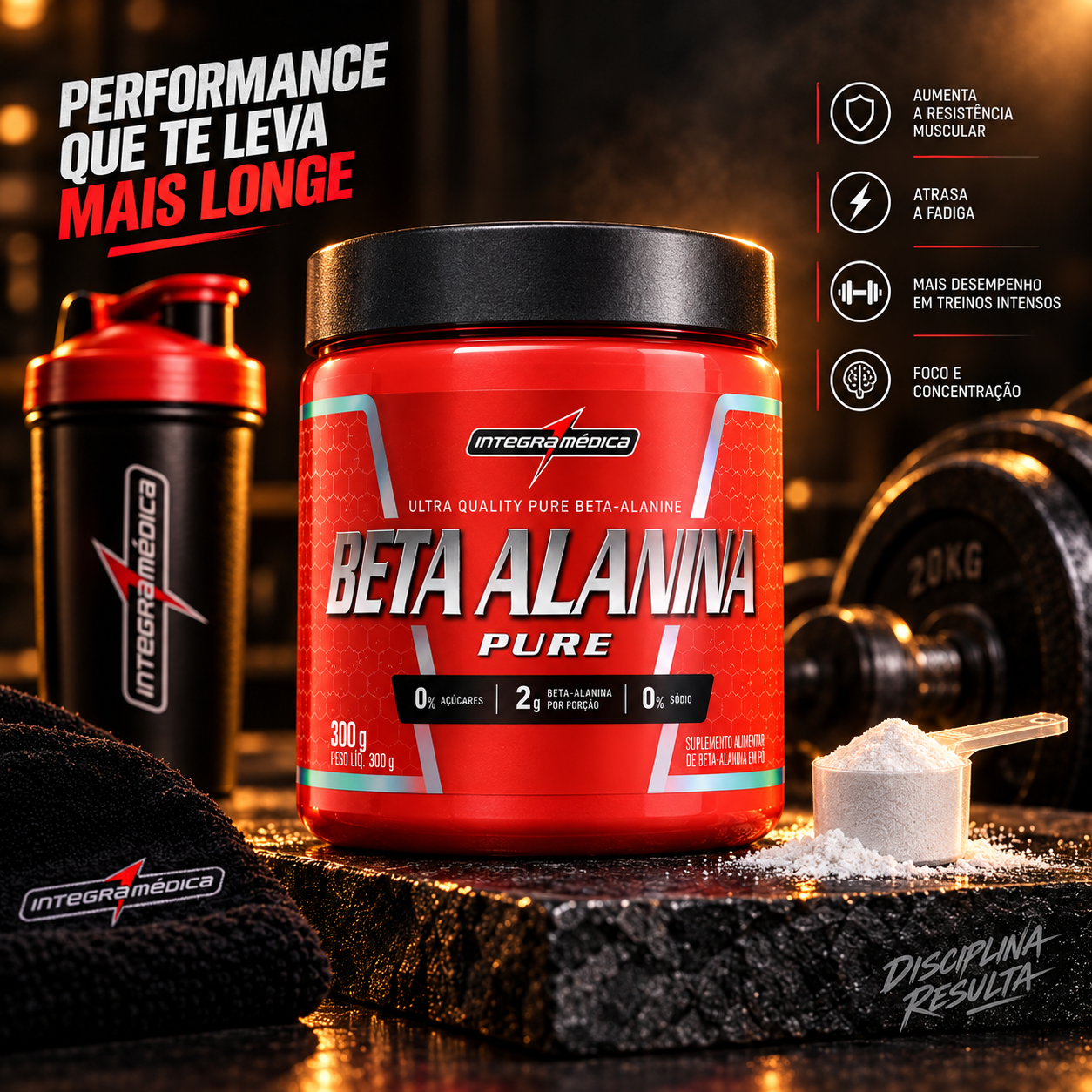 Beta Alanina Pure 120g