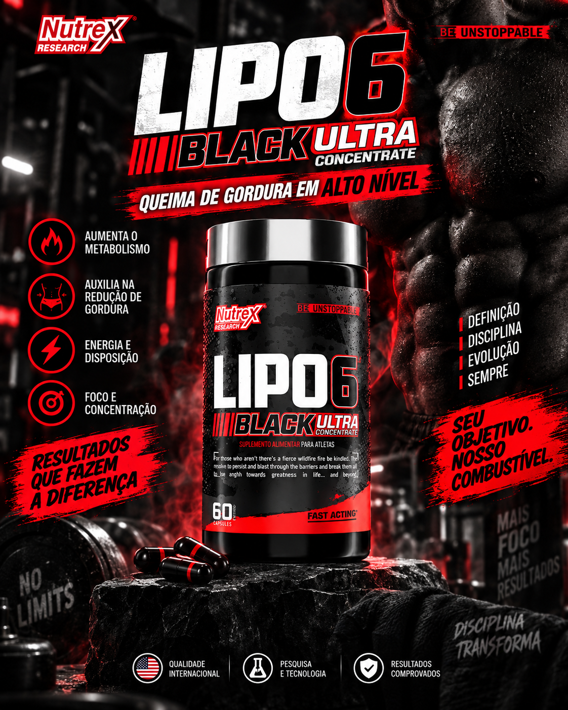Lipo6 Black 60cps