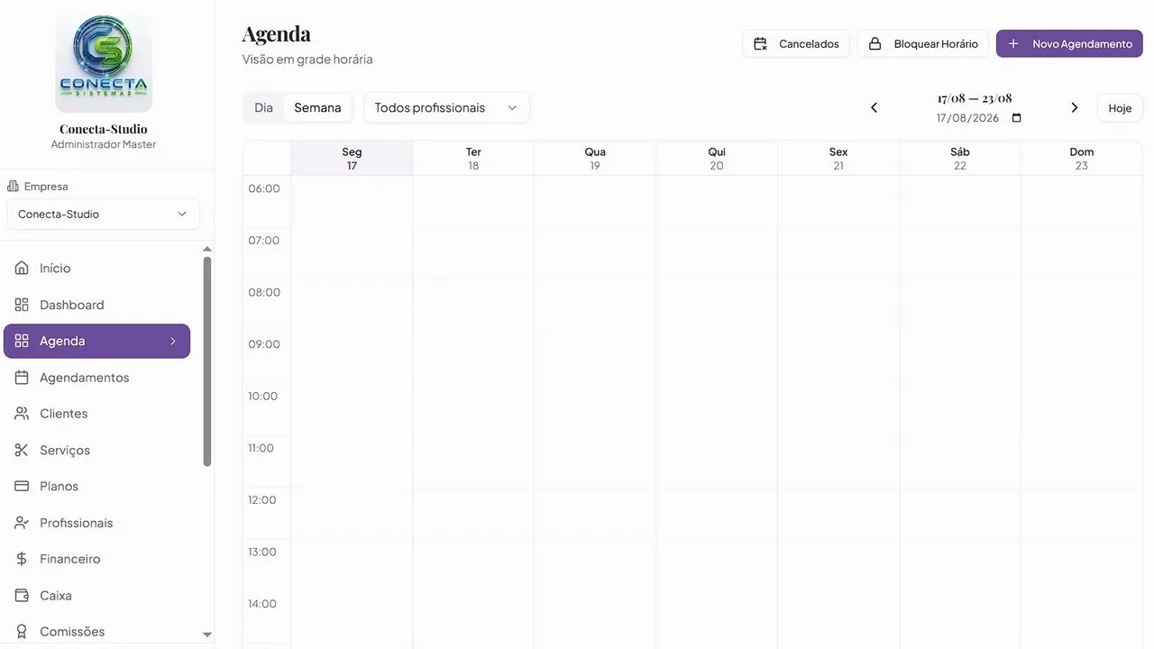 Conecta Meu Salão template preview