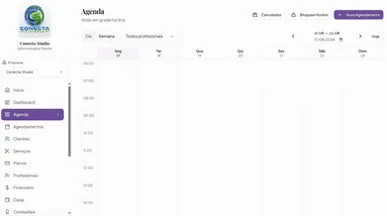 Conecta Meu Salão template preview