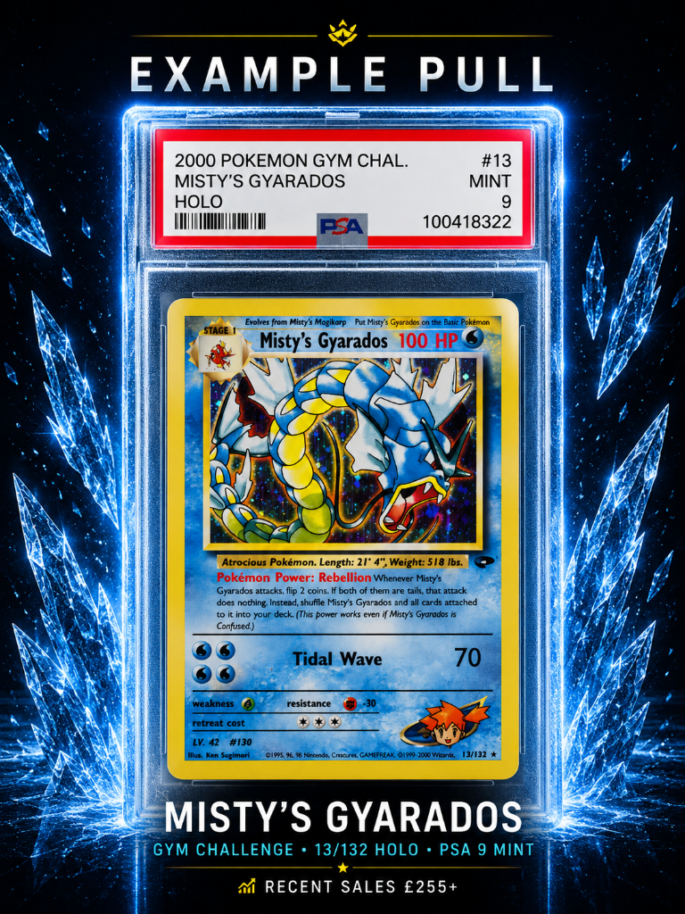 Example PSA PSA 9 graded card