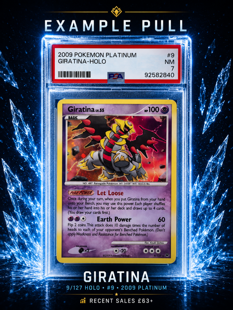 Example PSA PSA 7 graded card