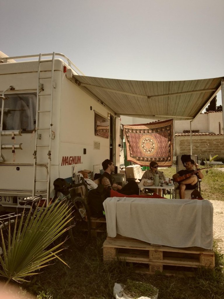 Van life guitar