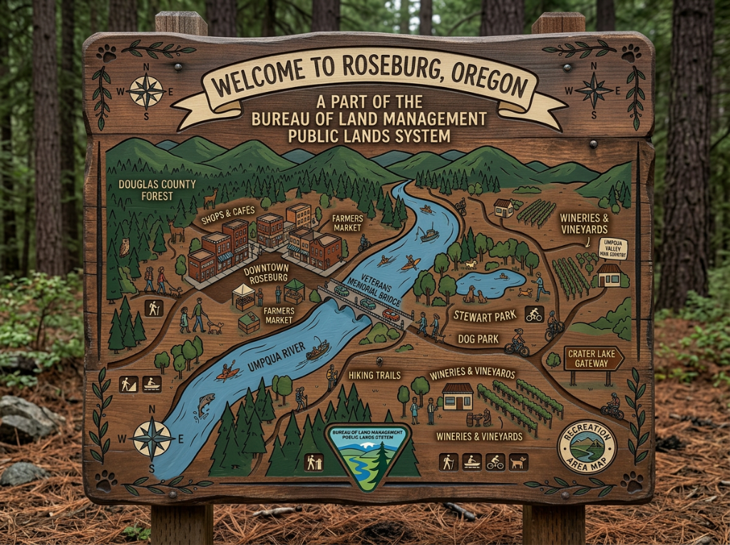 Welcome to Oregon — For The Love of Paws, Roseburg.