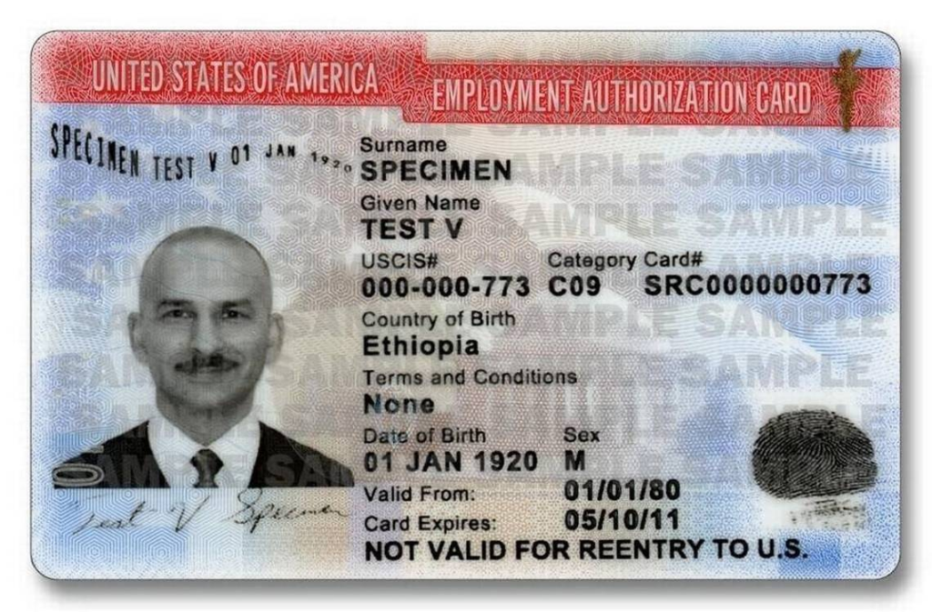 Application for Employment Authorization