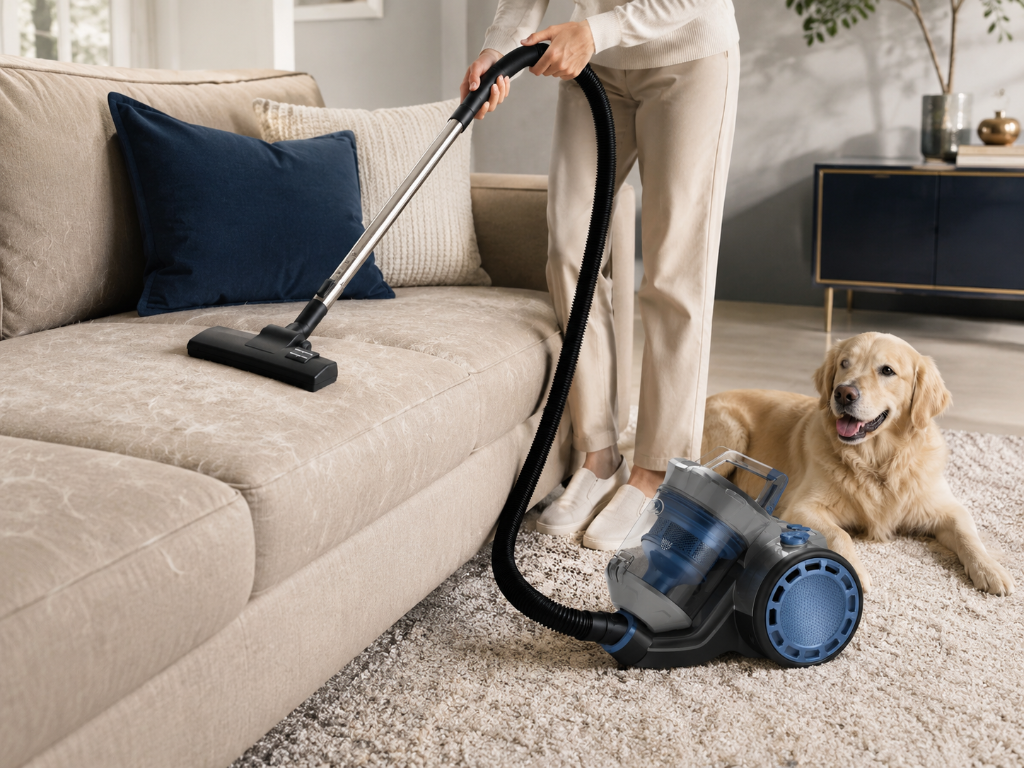 CJ1150 bagless canister vacuum cleaner Pet Cleaning
