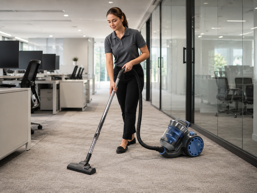 CJ1150 bagless canister vacuum cleaner Office