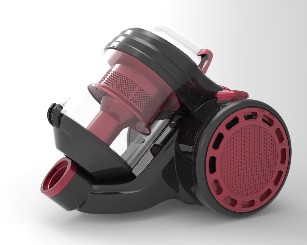 Bagless canister vacuum cleaner manufactured by Chunjie OEM factory