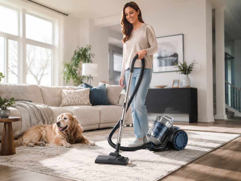 CJ1150 bagless canister vacuum cleaner Home Use