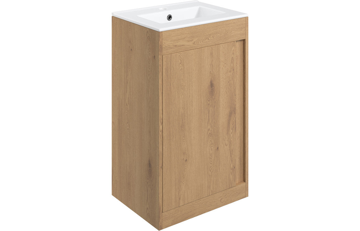 Oak Vanity